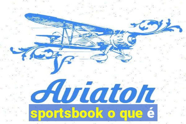 sportsbook o que é