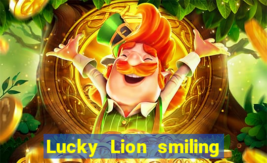 Lucky Lion smiling critters lion