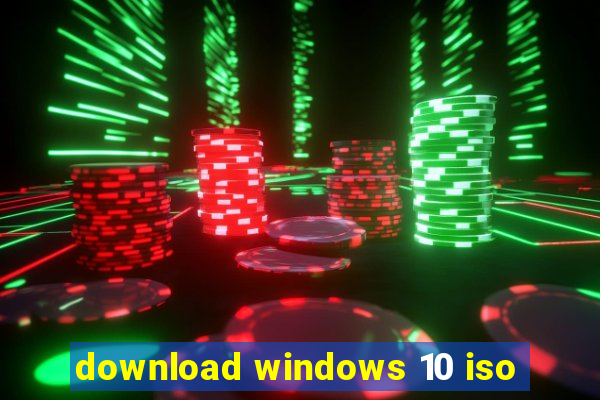 download windows 10 iso