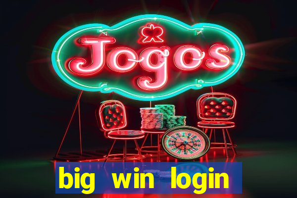 big win login verde download